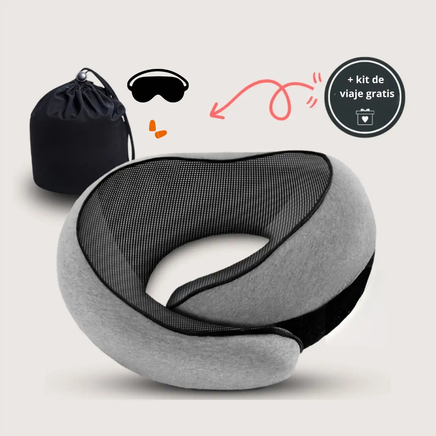 NeboLux™  Almohada de viaje